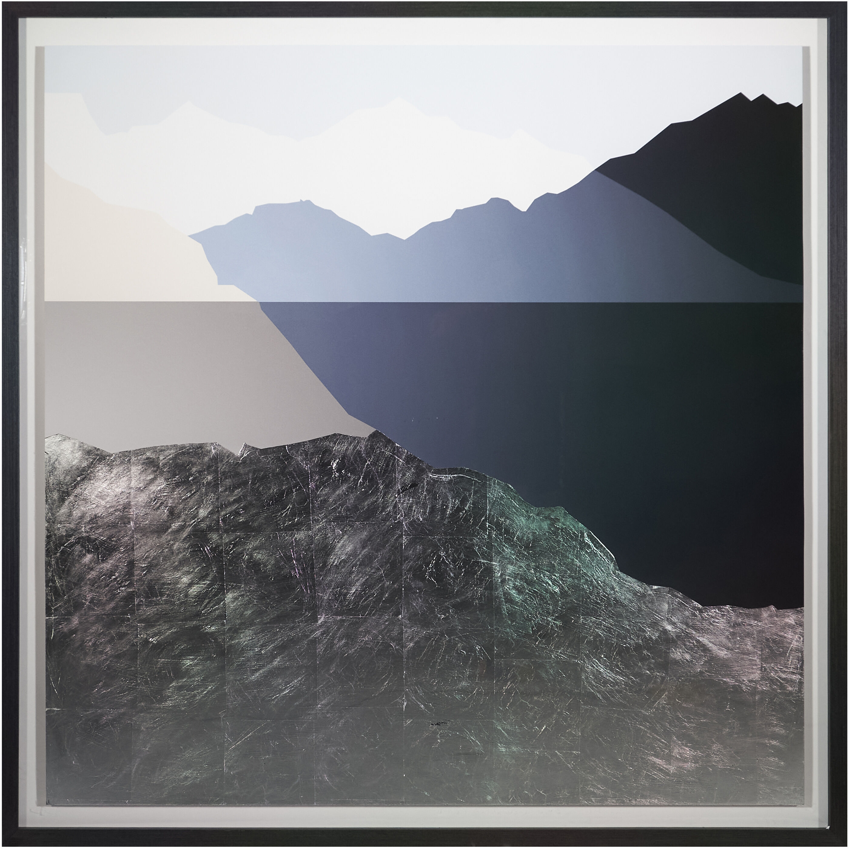 Space Odyssey Charcoal Luxe Art, Set Of 2